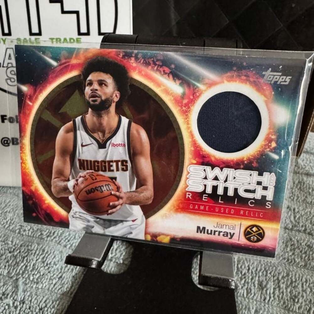 2025-26 Topps Jamal Murray Swish Stitch Relics